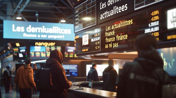 Les dernières actualités finance à ne pas manquer